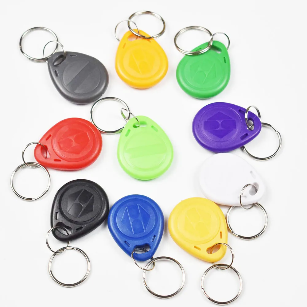 10Pcs/Lot 125Khz EM4305 T5577 Copy Rewritable Writable Duplicate RFID Tag Proximity ID Token Keyfobs Card