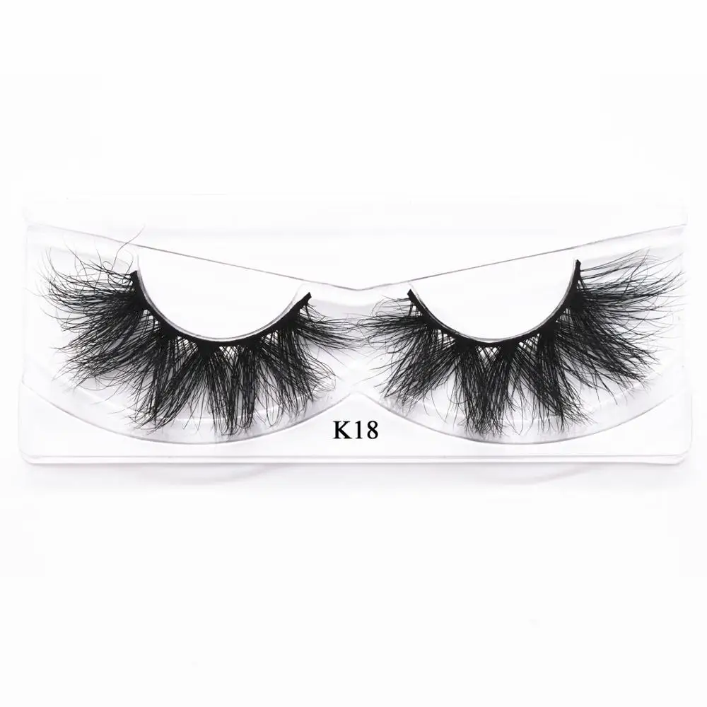 KEKEBAICHA 5D Mink Eyelashes Makeup Eyelashes 3D Mink Lashes Fluffy Soft Wispy Volume Thick Long Mink False Eyelashes K18 Lashes