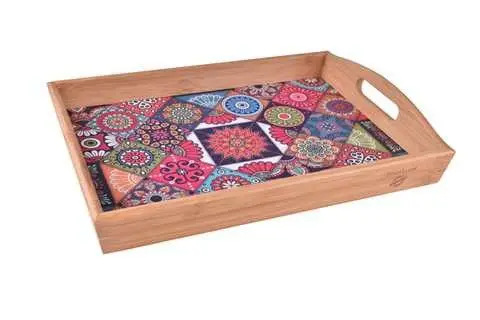 

DOLBOVI Bambum Nirvana Escudella Small Size Rectangle Pattern tray tray поднос plateau de service