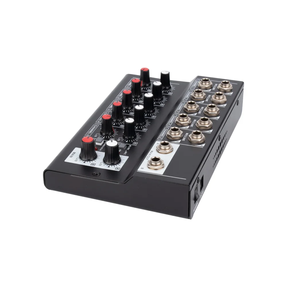 MIX5210 Console de mixagem de 10 canais Mixer de áudio digital Mixer estéreo usb de áudio para gravação DJ Network Transmissão ao vivo Karaokê Vendas diretas da fábrica