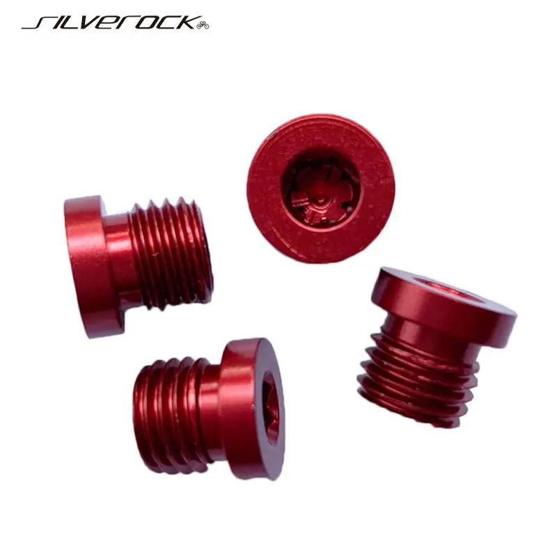 SILVEROCK Alloy Bicycle Bolts for V Brake Hole V Brake Boss Cantilever Brakes Post Mount Screws M10 Bike Replacement Accessories