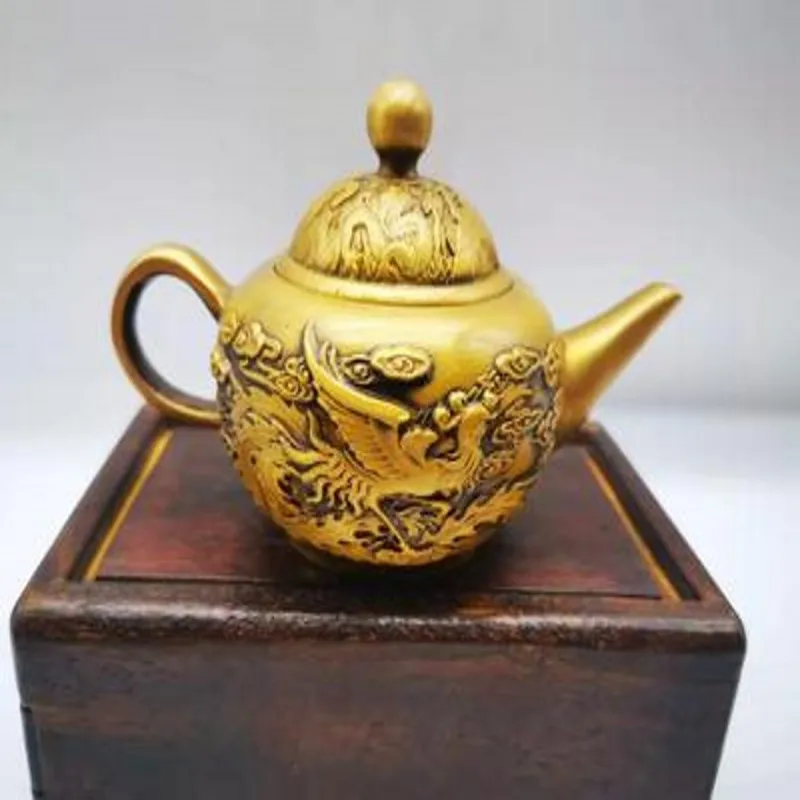 

Chinese Copper Kettle, Furnishing Old Things, Home Decoration Collection