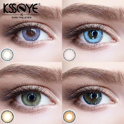 KSSEYE 2pcs/pair Pro Color Contact Lens Eye Color Cosmetic Color Contact Lens Beauty Eye Contact Lenses