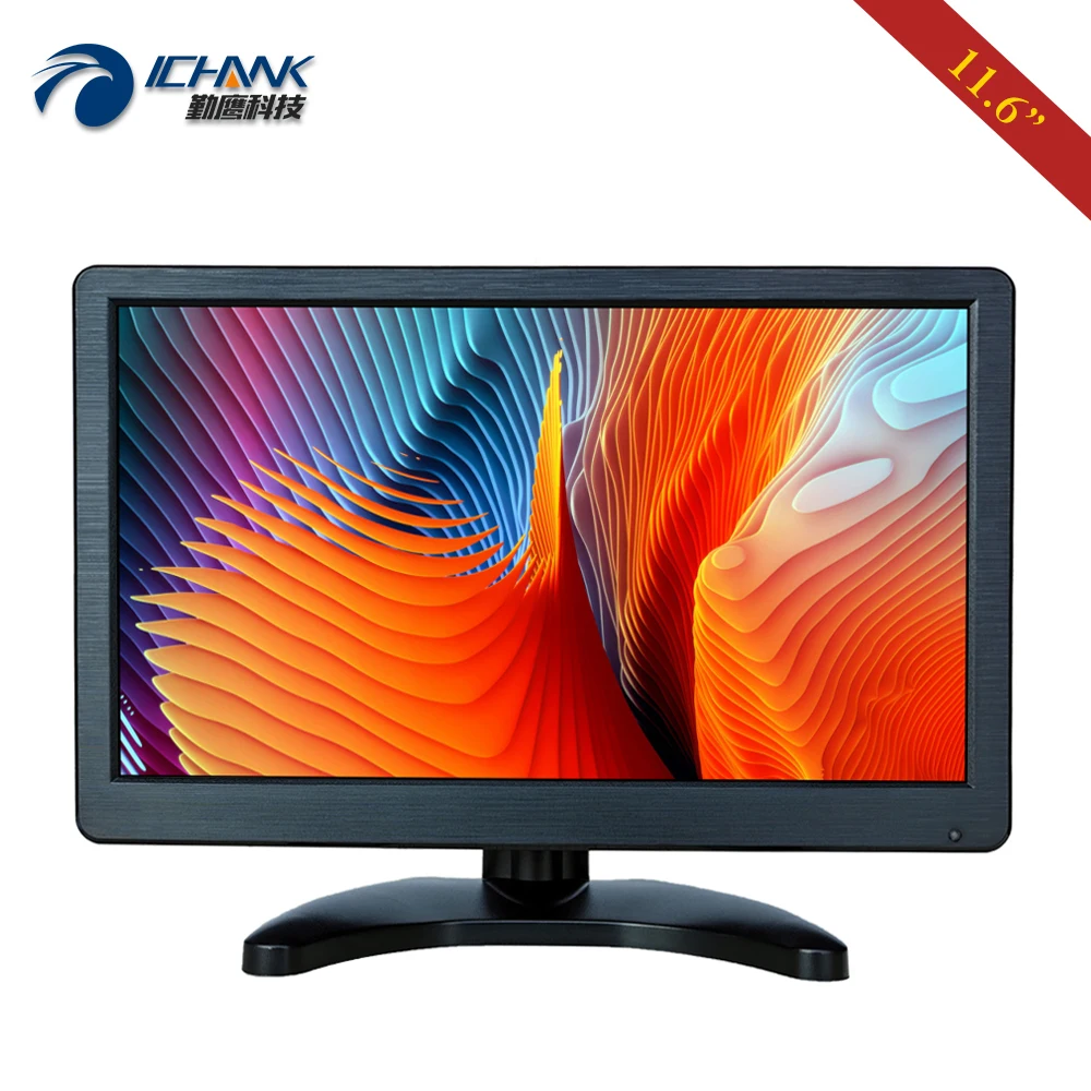 

11.6" 12" inch Monitor 1920x1080p Full View IPS Widescreen HDMI-in LCD Screen Display Screen USB U-disk Video Player ZB116JN-533