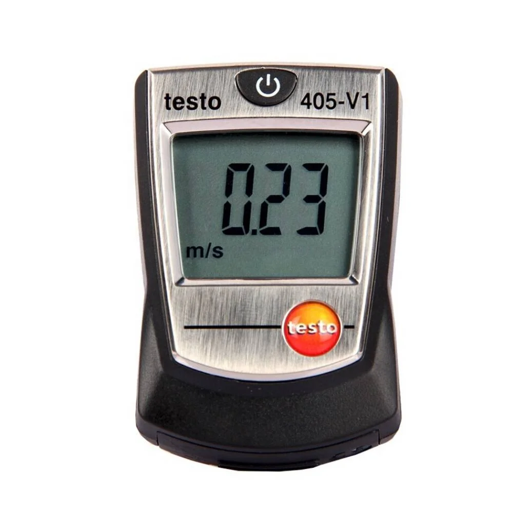 HVAC Tool testo 405 V1 Digital Hotwire Anemometer Thermal Anemometer Air Velocity Sensor Meter Measurement