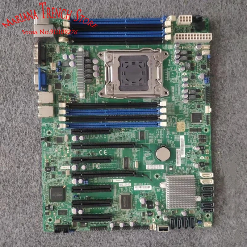 X9SRL-F for Supermicro Motherboard LGA2011 Xeon E5-2600/1600 v1/v2 Family ECC DDR3 Dual Port GbE LAN