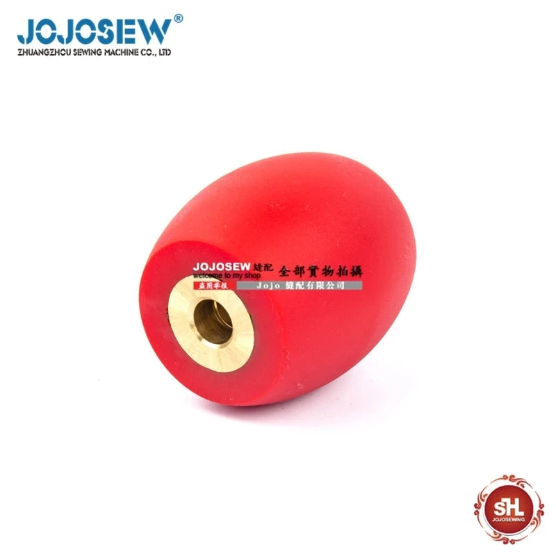 801 Spade machines type copper-core rubber feeding wheel red special type of high quality Leather Skiving Machine Parts