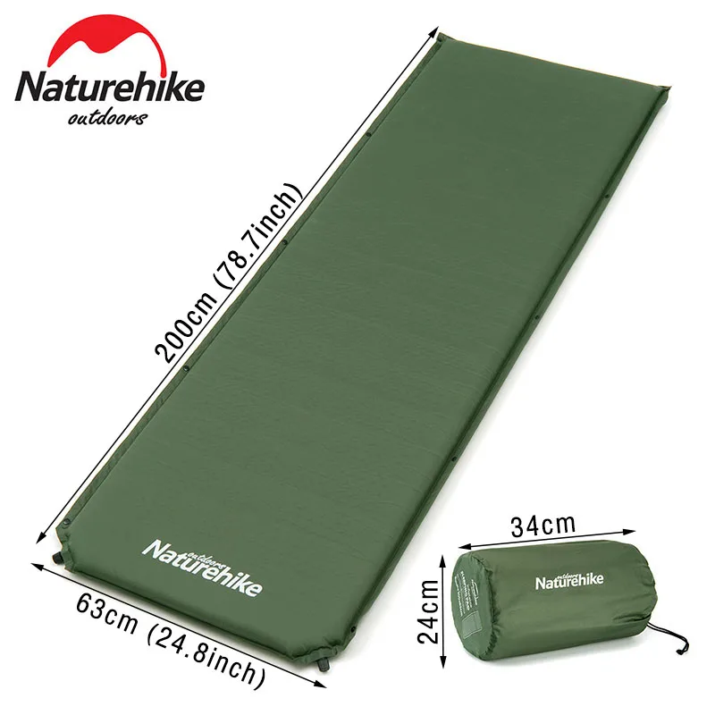 Naturehike colchão de ar auto-inflável colchão de acampamento colchão de viagem inflável almofada de dormir esteira de acampamento tenda colchão