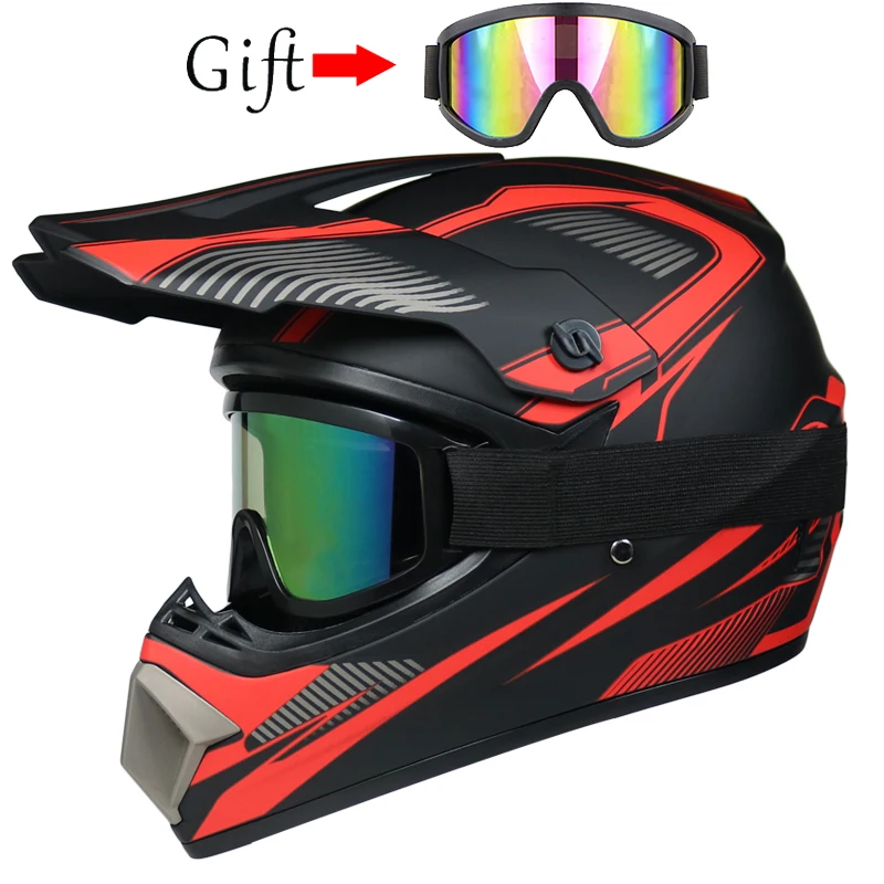 Casco todoterreno de moto para niño, accesorio de protección para motocross, AM DH