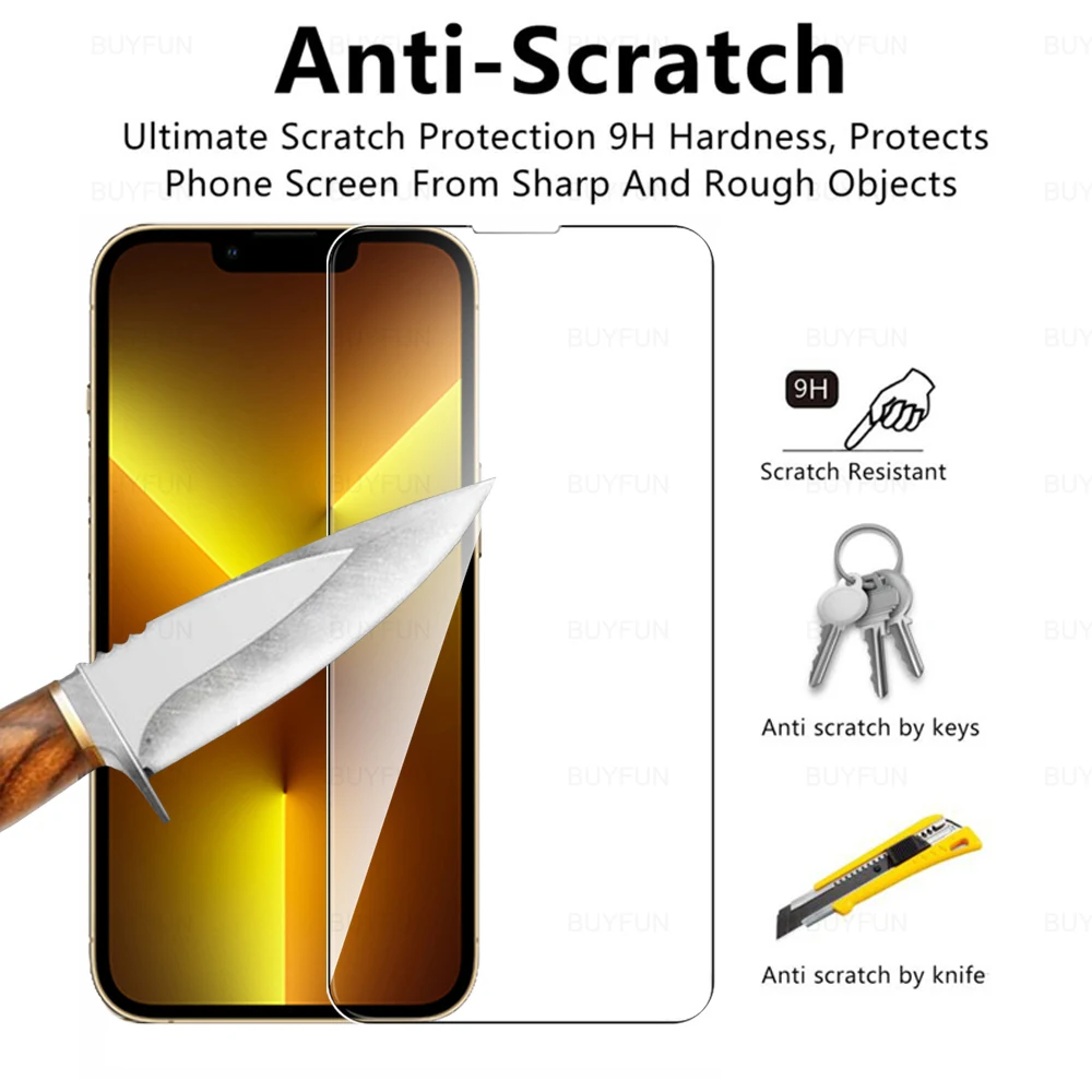 2PCS 10D Tempered Glass For iPhone 13 Pro Max Protective Glass For iPhone13 Pro Max 13 Mini 13Pro Screen Protector Film Cover