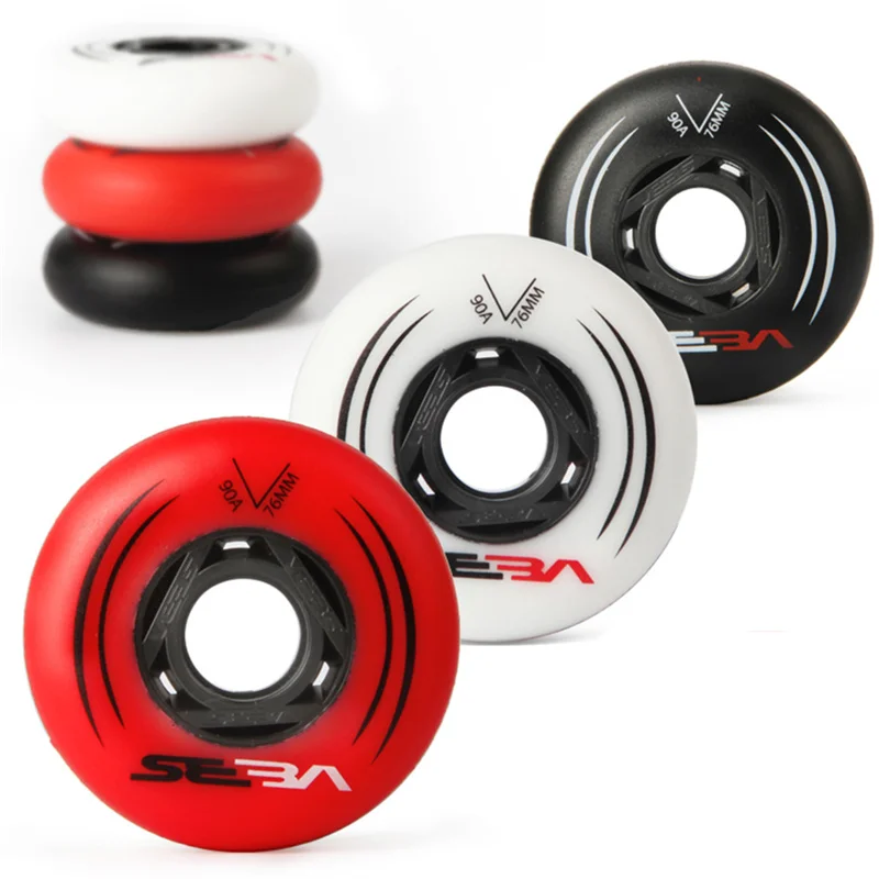 Original 90A 85A Street Invaders Skating Wheel 72 76mm 80mm Patines Tire For Roller FSK Inline Skates Wheel for HV 4 Pieces/lot