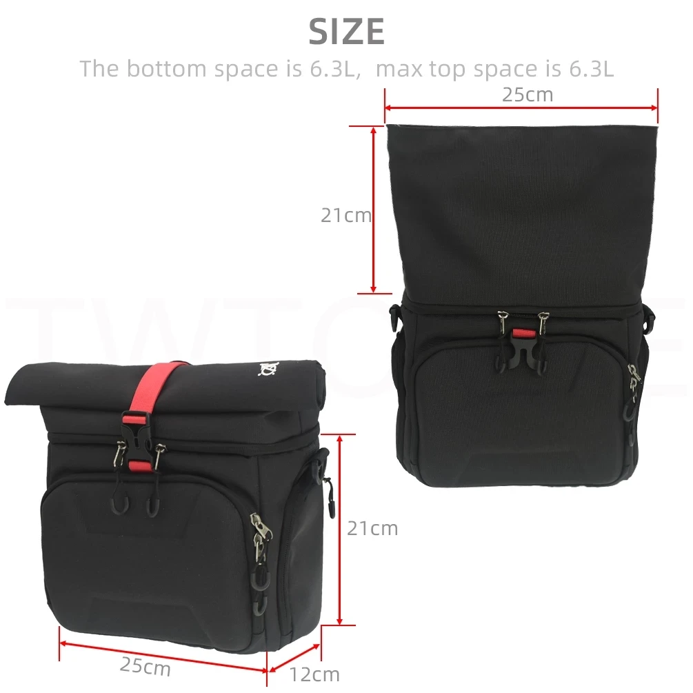 TWTOPSE Cycling Bike Camera O Bag For Brompton Dahon JAVA 3SIXTY PIKES Folding Bike Bicycle Shoulder Rain Cover Bag Accessories