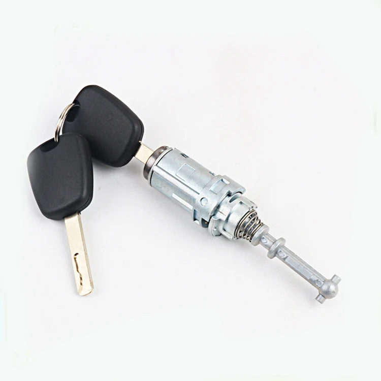 CHKJ Auto Vorne Links Tür Schloss Mit 2 Schlüssel Für Citroen C2 C3 2002-2010 Auto Änderung Ersatz Lock core Schlosser Werkzeuge