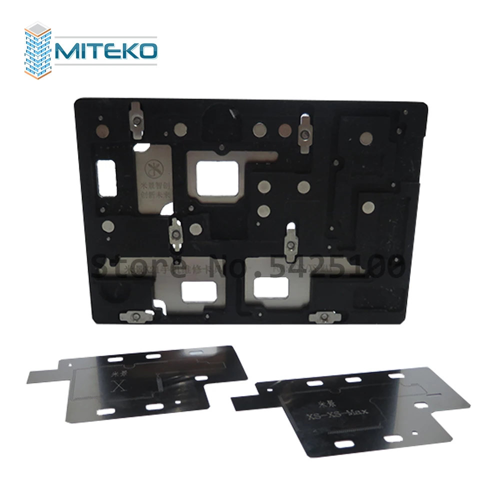 

MJ K21 Motherboard PCB Fixture for Phone X XS MAX Circuit Board BGA Chips Positioning Soldering Desoldering Reballing Platform