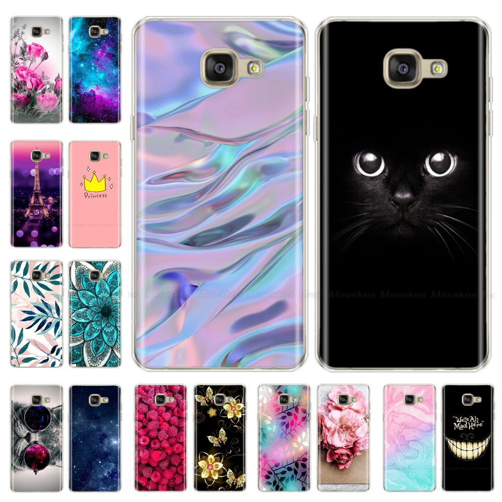 Silicone Case For Samsung Galaxy A5 2017 2016 A520 A510 F Case 5.2