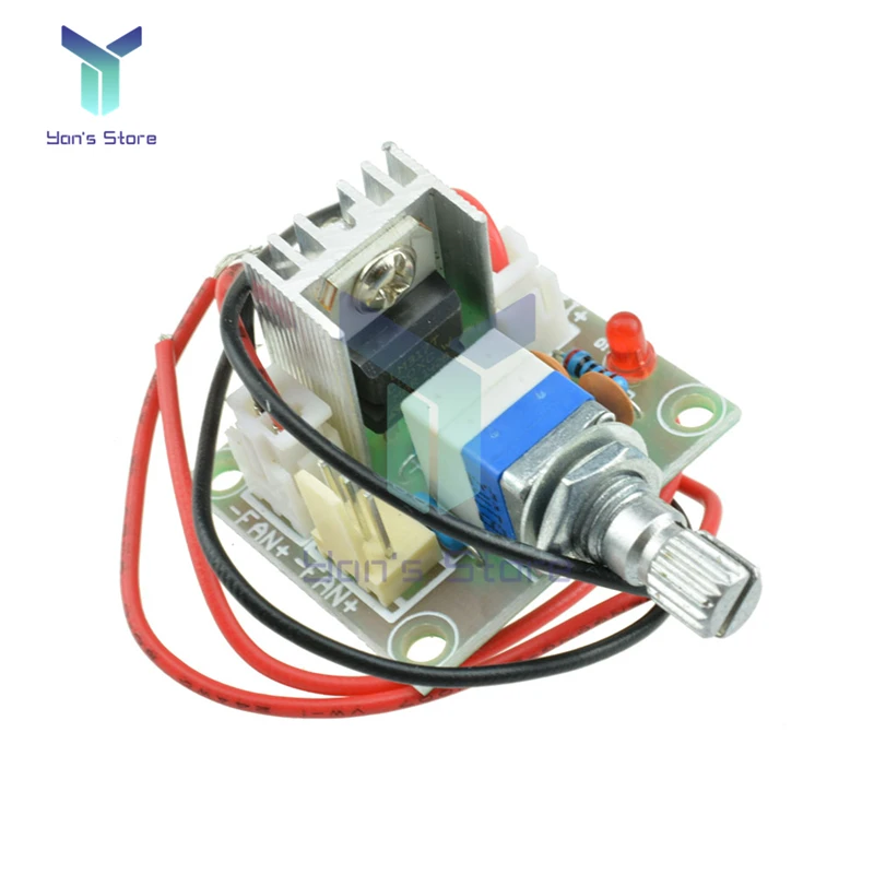 LM317 الجهد المنظم وحدة تحكم في سرعة محرك التيار المستمر منظم السلس لينة بدء فرش السيارات سرعة التحكم منظم الطاقة الجديدة