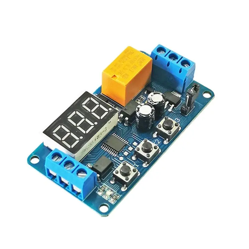 1 Way Delay Relay โมดูล3V 3.7V 4.5V 5V 6V Cycle จับเวลาดึง-in-ปิด