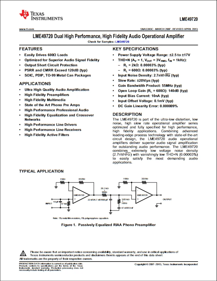 The Original Genuine OPA2604AP Can Be Upgraded To Replace NE5532, JRC5532D/DD, OPA2134, OPA2132, AD827, Etc.