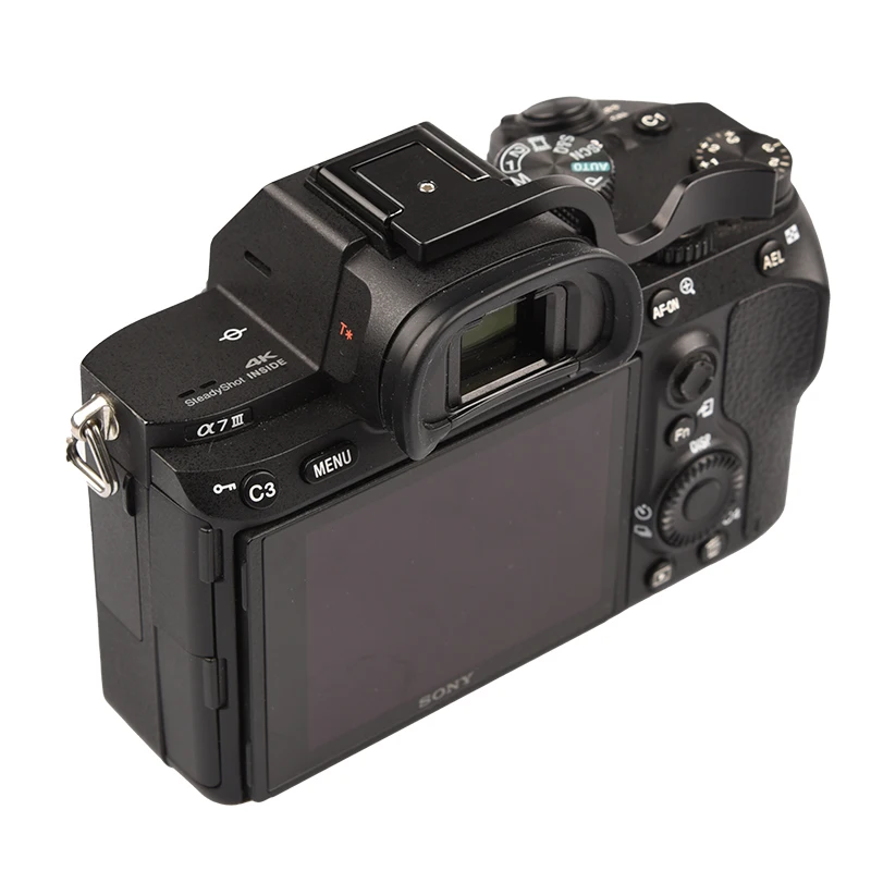 VLOGMAGIC Pro Thumb Grip Cho Sony A9 A7M3 A7R3 A7S2 A7M2 Máy Ảnh Mirrorless Giày Lạnh Mở Rộng