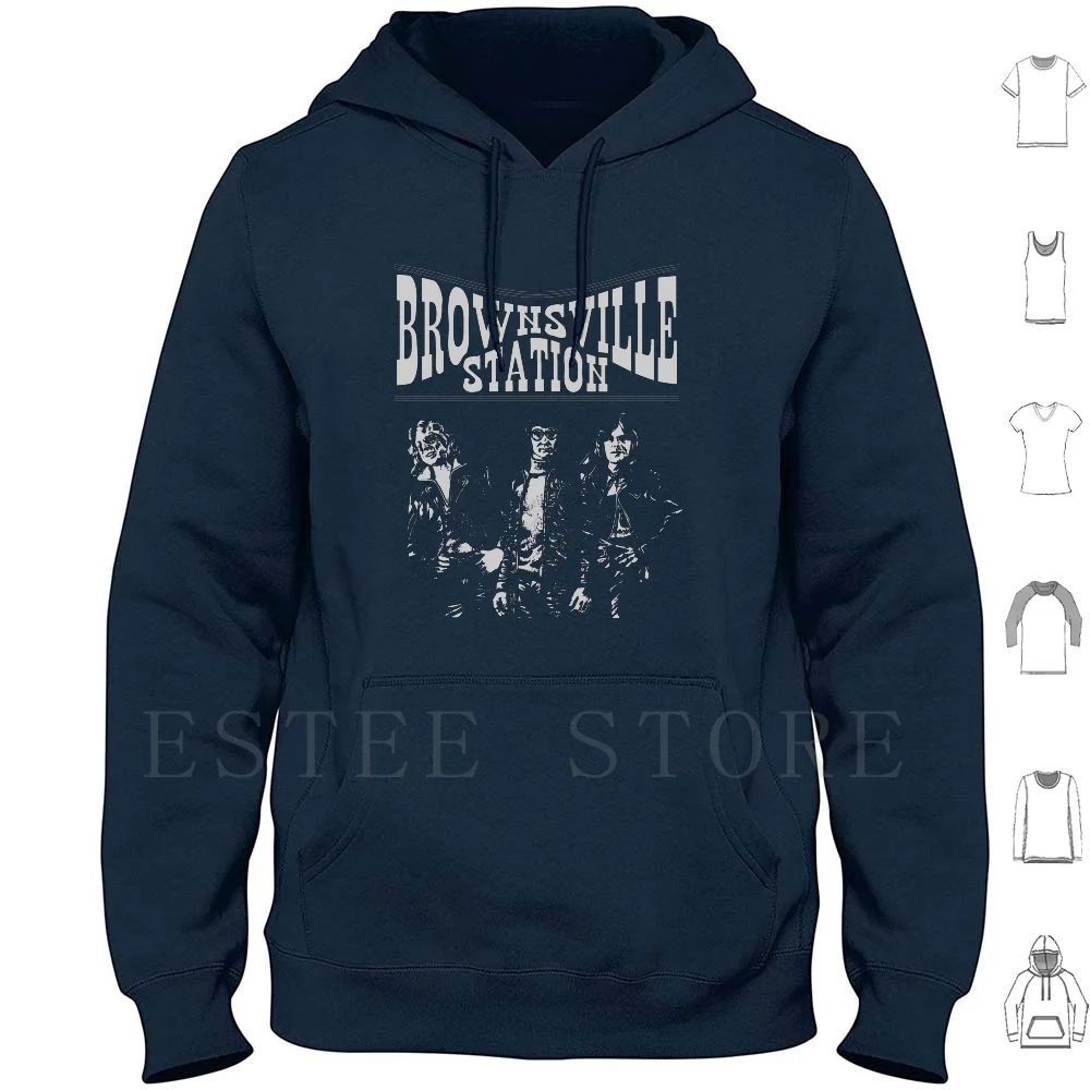 Station Band Hoodies Station Band Roll 70s Smoking Boys Cub Coda Lutz School Punks Music