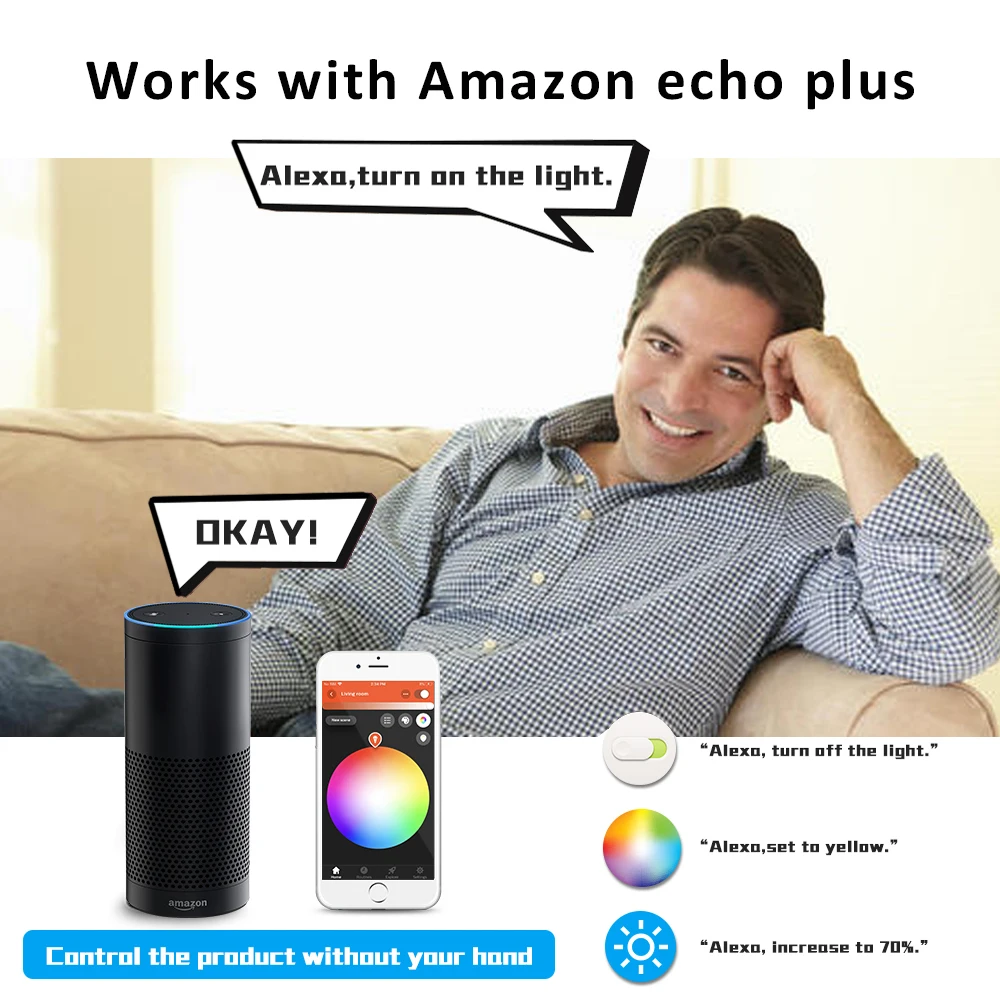 Gledopto Dc 12V 24V Rgbcct Rgbw Zigbee Smart Led Strip Controller Voice Control Werk Met Echo Plus Smartthings zigbee 3.0 Hub