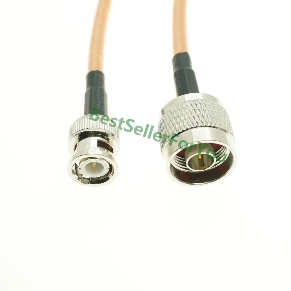 

RG142 CABLE BNC male plug to N male RF Pigtail Caox Jumper Cable