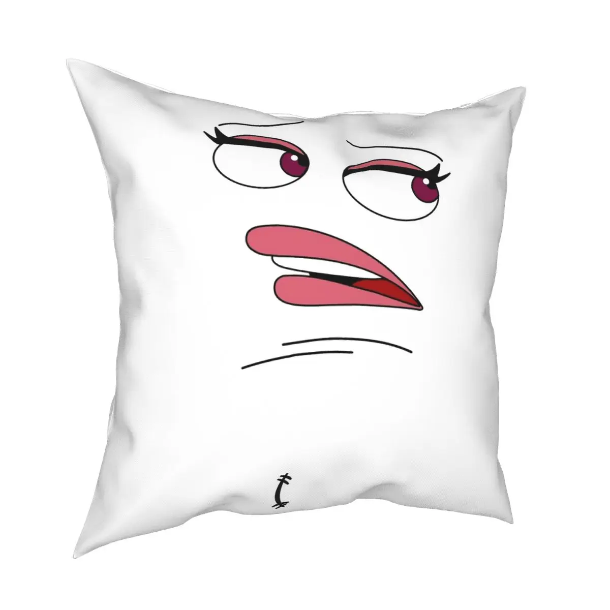 Big Mouth Jay Square Pillowcase Polyester Creative Decor Pillow Case for Home Cushion Cover 18