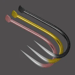 20Pcs/pack Fishing Hooks Flattened Flying Fishhooks New Kanto Non-barb Strong Japan Tough Fishing Hook Steel Alloy Fishinghooks