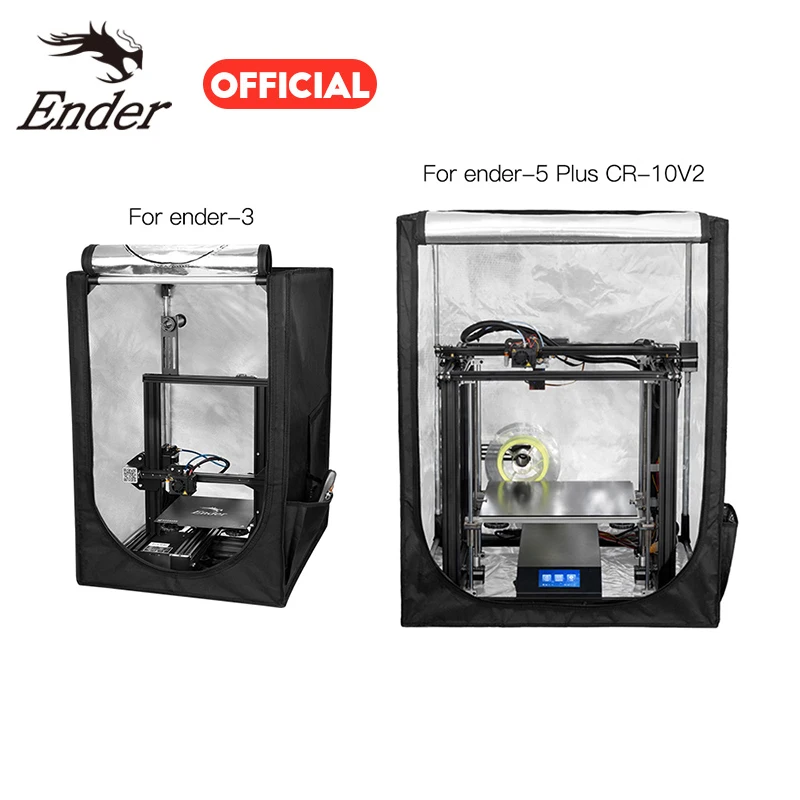 

Creality 3D Printer Multifunction Enclosure Flame Retardant Rub Resistance Tent For Enter 3 Series/Ender-5 Pro/Ender-6/CR-10