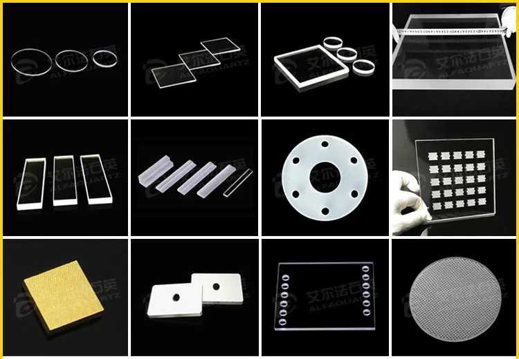 Diameter 12 * 2mm Quartz Glass round Plate Spot 10Pcs High Transparent Coated Optical Glass Cover optical glass