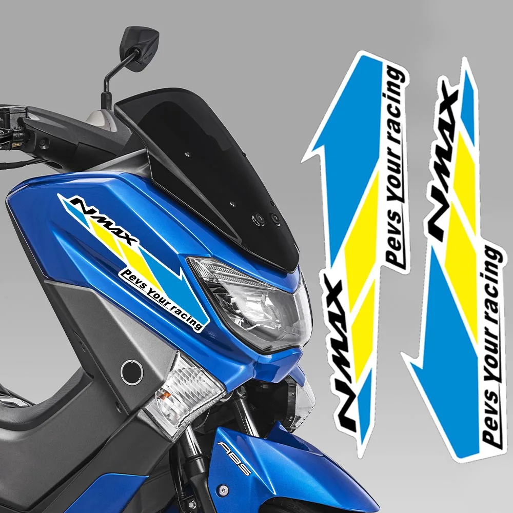 For Nmax125 NMAX155 NMAX160 1Pair Reflective Motorcycle Stickers Scooter Accessories Fairing Protector Decals