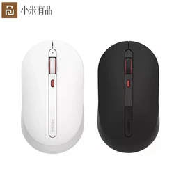 Xiaomi Youpin Miiiw Wireless Mute Mouse 800/1200/1600DPI Multi-speed DPI Mute Button 2.4GHz Wireless Receiver Silent Mouse