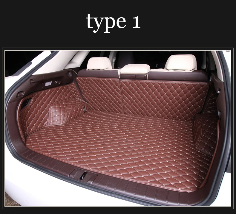 fiber leather car trunk mat for lexus rx200t rx350 rx450h rx300 2015 2016 2017 2018 2019 2020 al20 f sport car accessories