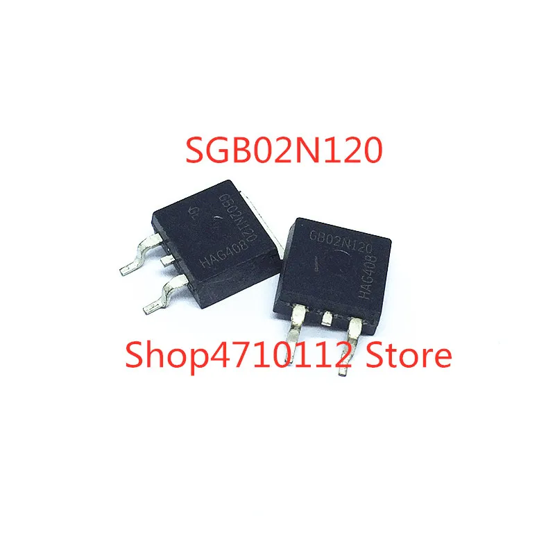 Free Shipping  10PCS/LOT SGB02N120 GB02N120  TO-263 1200V 2A