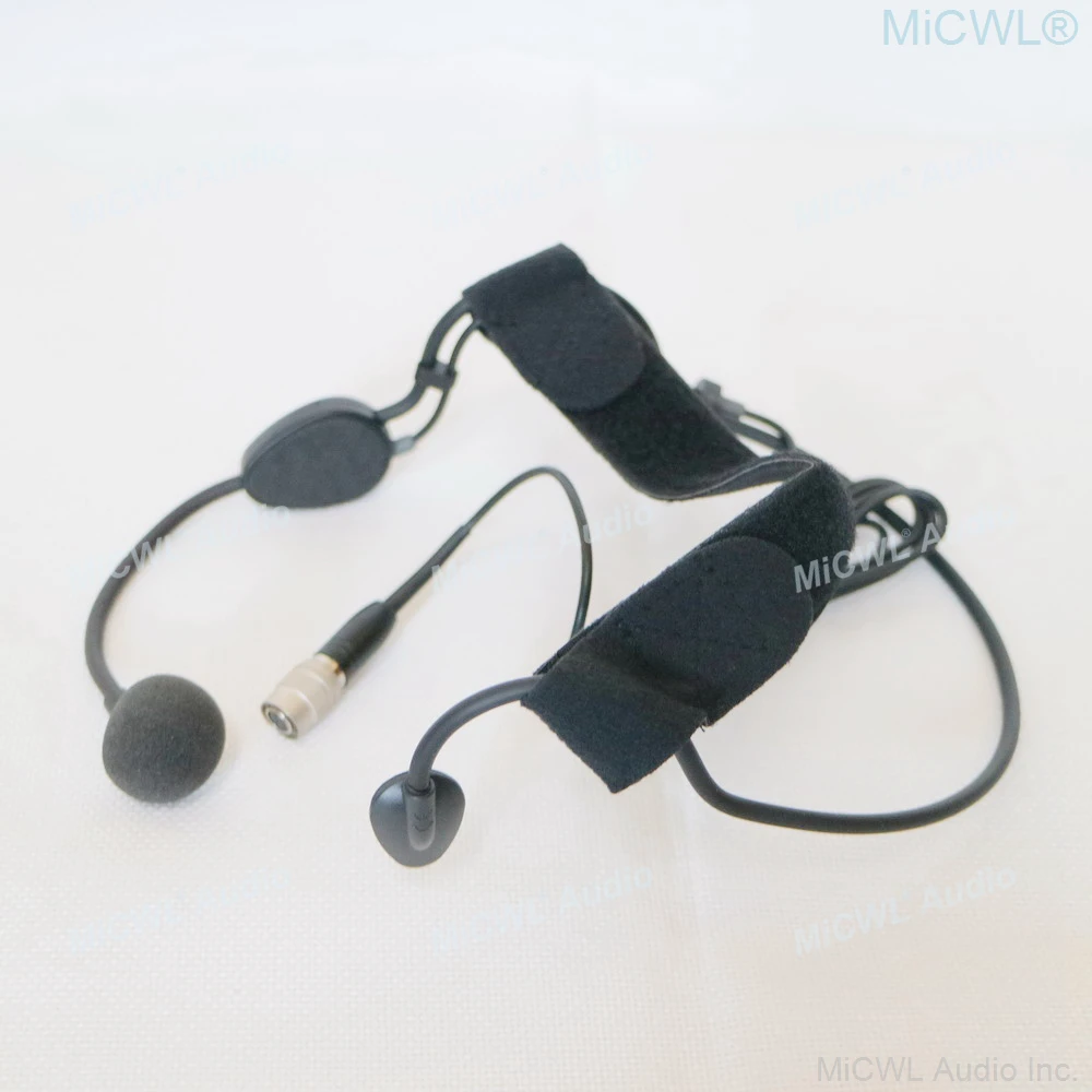 MiCWL AT4 Headset Wireless Microphone For Audio-Technica ATW Series Head Wear Radio BodyPack Transmitter Hirose 4Pin