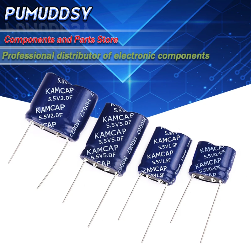 Super capacitor farad capacitor combination type 5.5V 0.5F/1F/2F/3.5F/4F/5F/7.5F/10F/15F