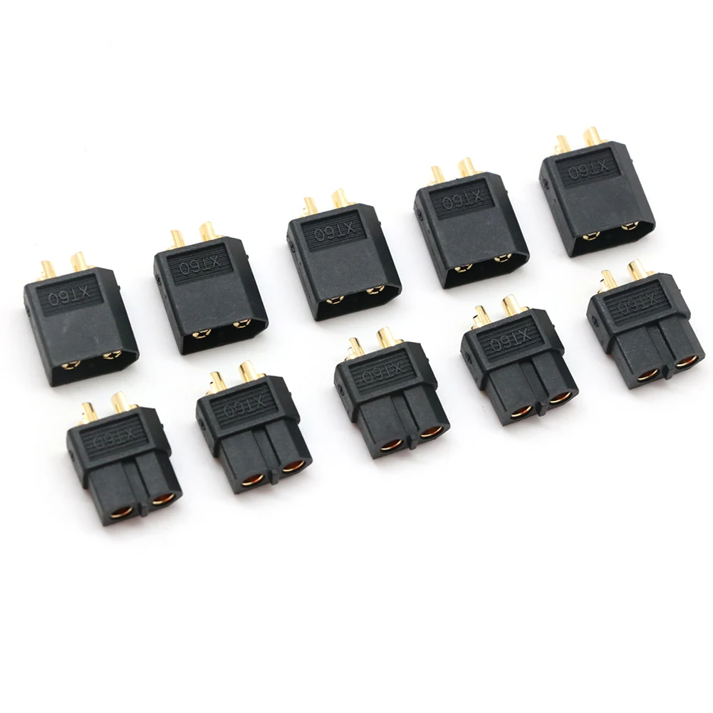 10pcs/lot Amass XT60 XT-60 Male Female Bullet Connectors Plugs For RC Lipo Battery Quadcopter Multicopter ( 5 pair )