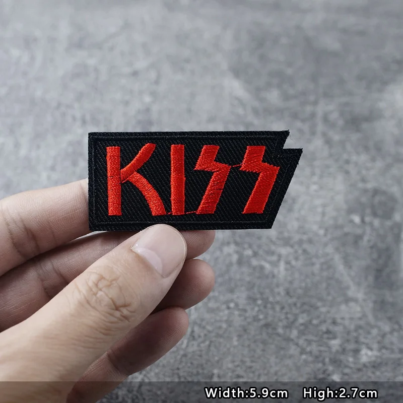 Bands Iron On Patches Apparel Sewing Fabric Handmade Appliques For Clothing Punk Rock Stickers Badges Parche