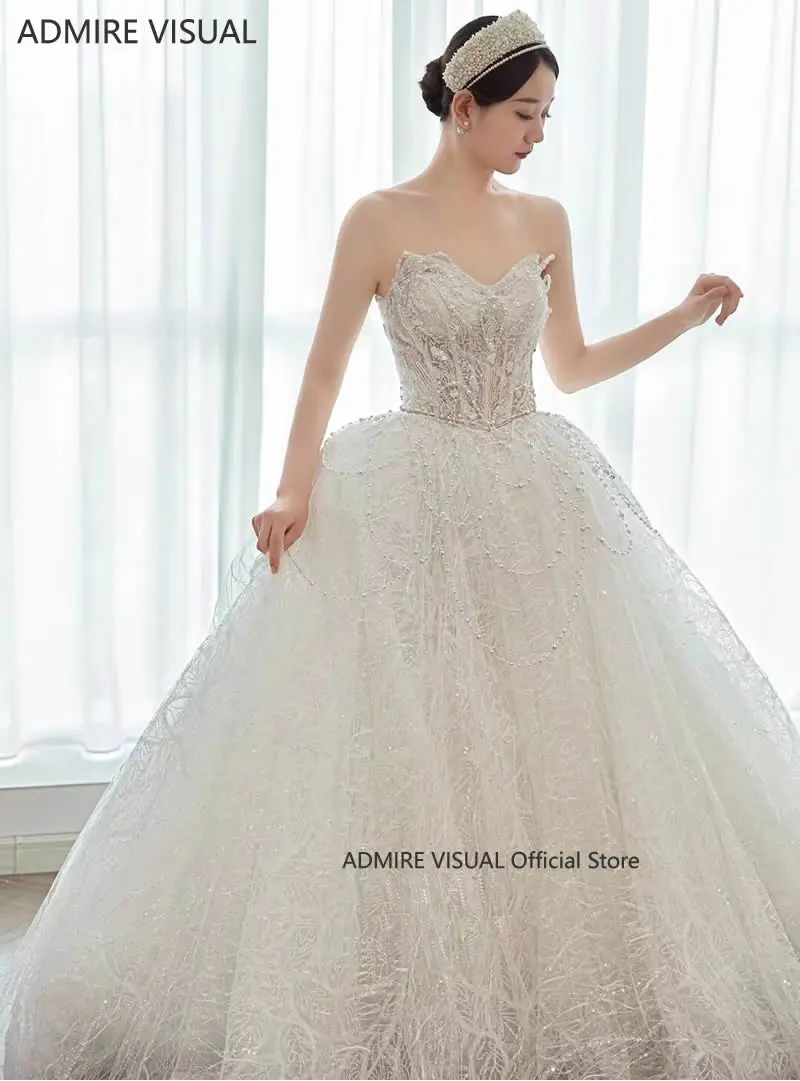 Robe de Mariée Classique en Dentelle, Tenue de Bal, Grande Taille, Éducative, Nouvelle Collection