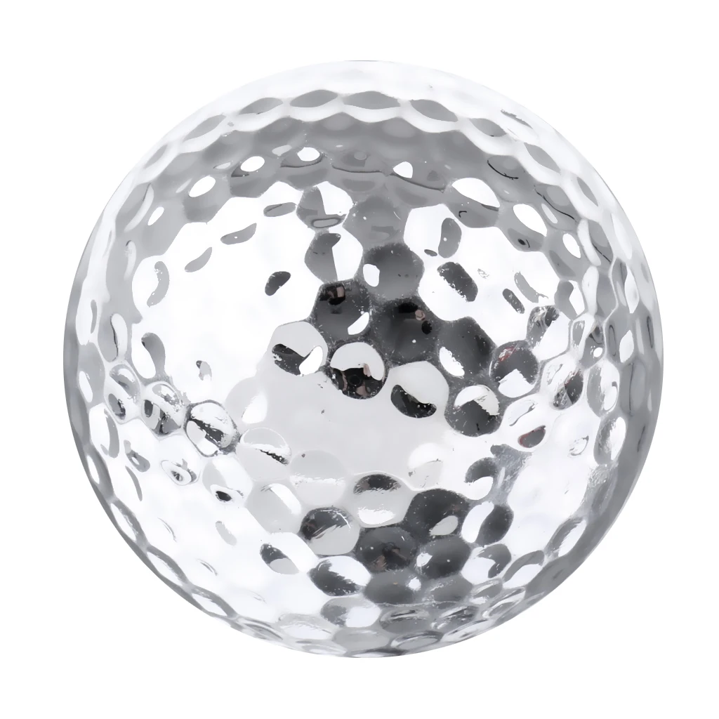 Elastic Golf Ball, Exercise Sports Balls, Golf Accessories, Silver