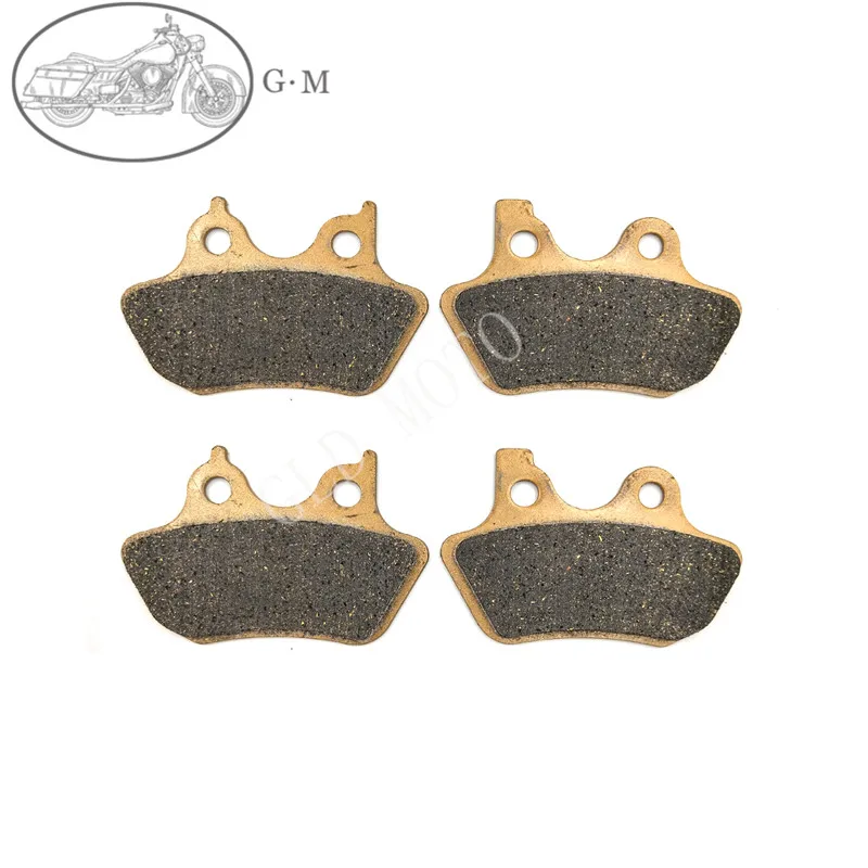 Front / Rear Brake Pads For Harley FLSTF/FLSTFi Fat Boy 00-06 FLST/FLSTI Heritage Softail 06 FLSTC Heritage Softail Classic 2007