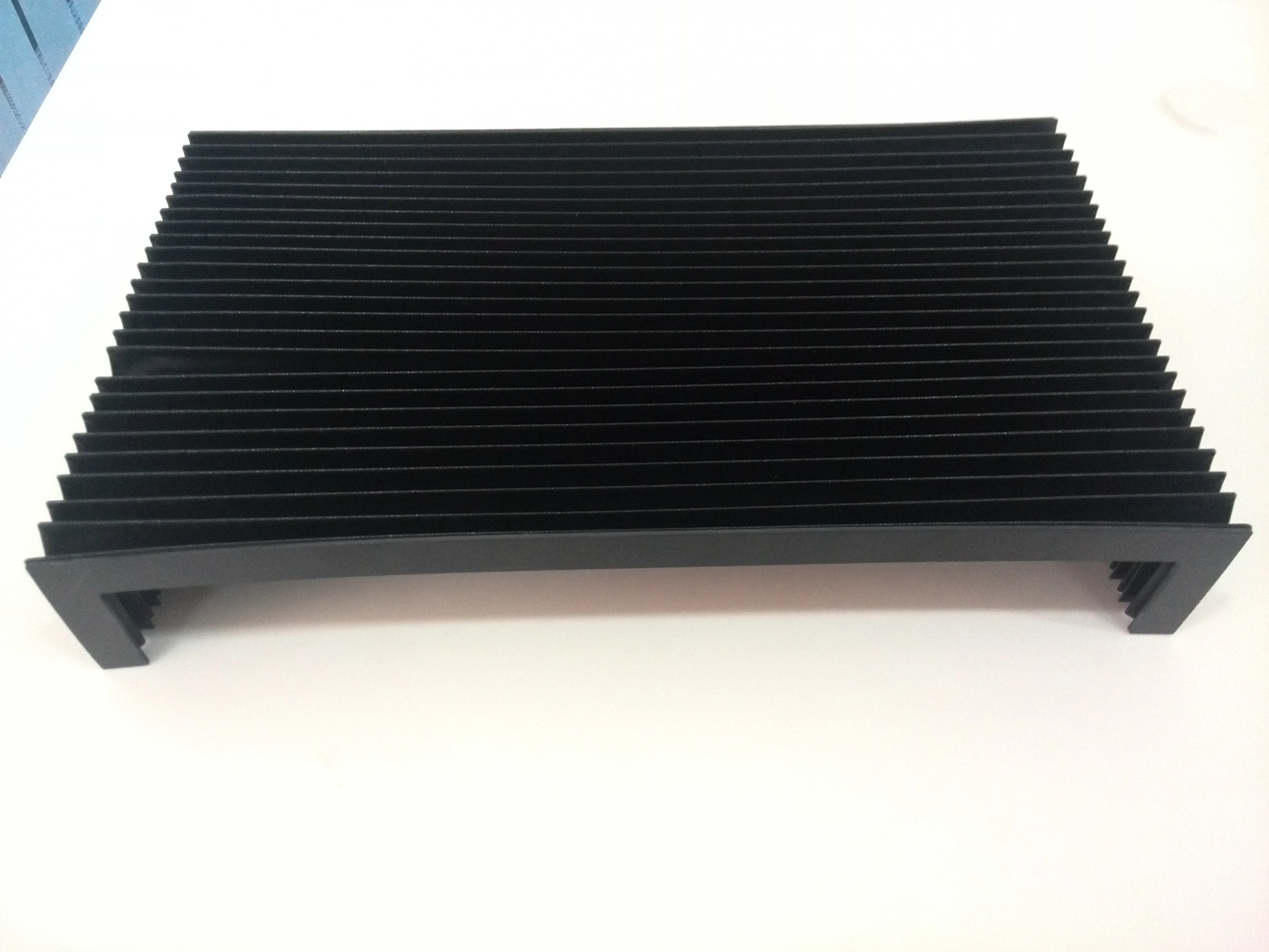 U shape accordion CNC Milling Machine Flexible Guard Dust Cloth,620mm x 90mm x 350mm