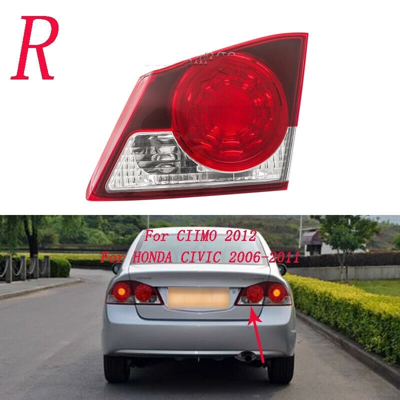 

car accessories Right Inner For HONDA CIVIC 2006 07-2011 FD1 FD2 For CIIMO 2012 Tail Light Lamp Taillight assembly