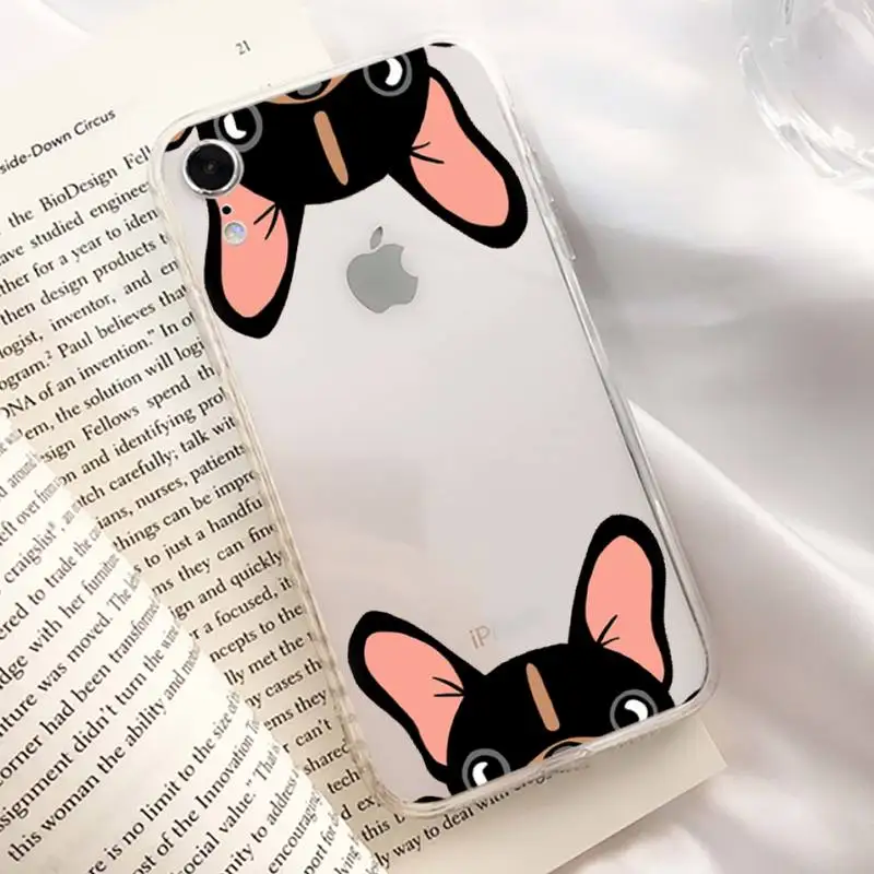 French Bulldog Phone Case for iphone 13 11 12 pro XS MAX 8 7 6 6S Plus X 5S SE 2020 XR case