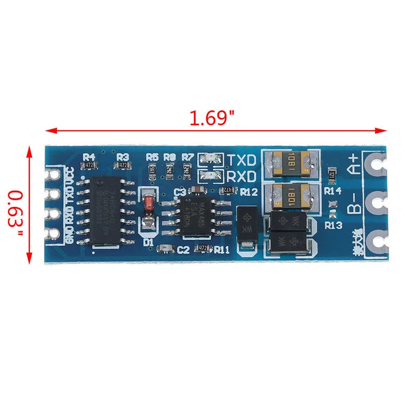 Módulo ttl para rs485 uart port conversor módulo sub-venda