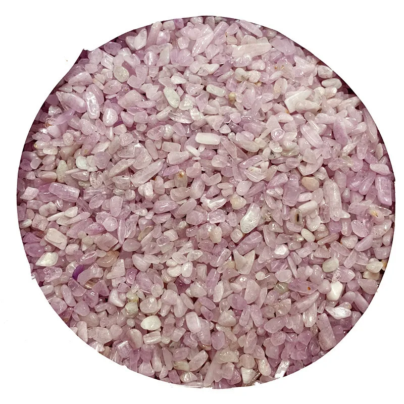 100G Natuurlijke Roze Beryl Grind Morganite Rock Crystal Quartz Minerale Specimen Aquarium Tuin Decoratie Fengshui Energie Steen