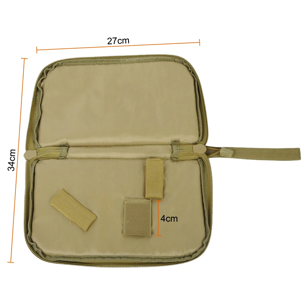 Tactical Pistol Case Gun Carry Bag Case Portable Magazine Gun Holster Pouch Handgun Soft Protector Carrier Hunting Accessories