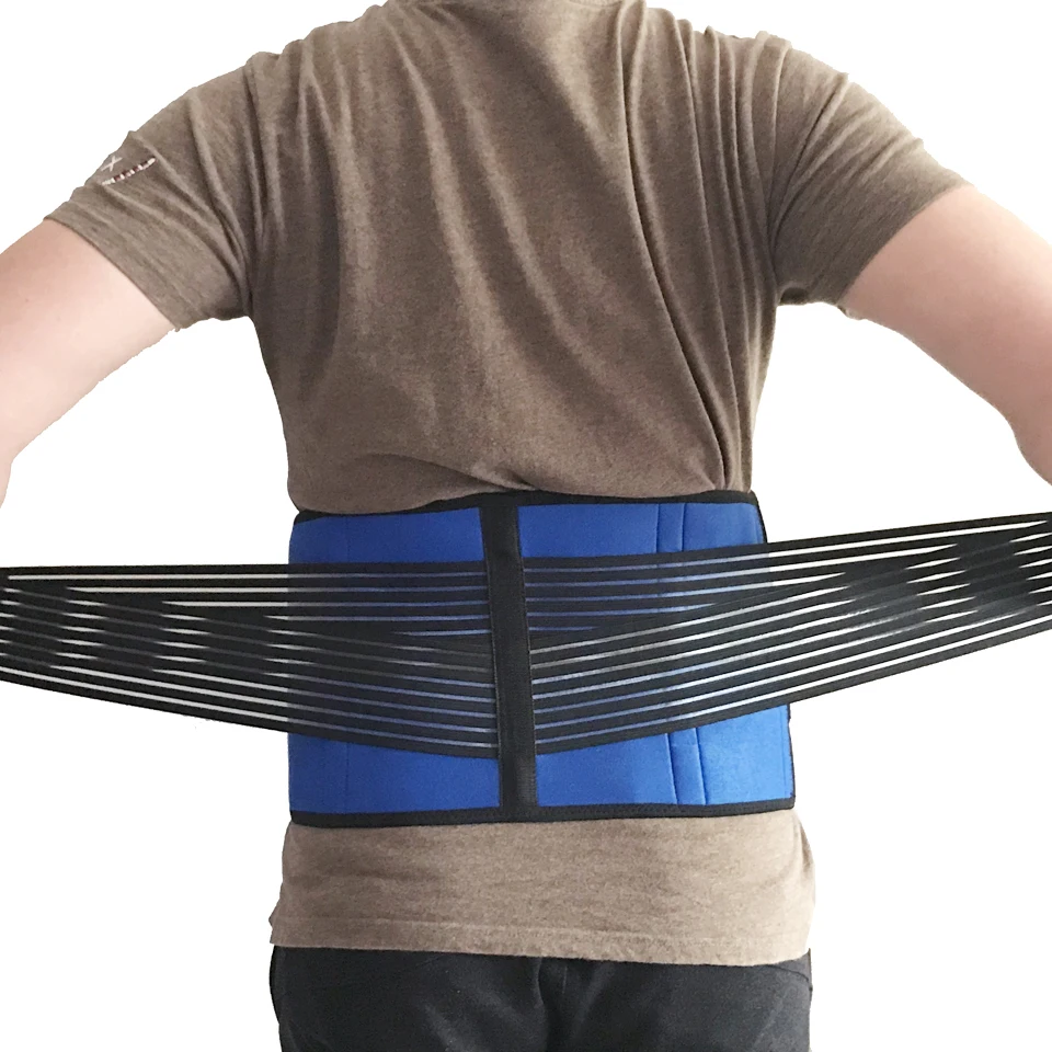 XXXXL Orthopedic Medical Neoprene Compression Back Brace Lumbar Waist Hip Support Belt for Sciatica Nerve Pain Low Back Pain