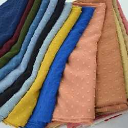 Sciarpa Hijab in Chiffon a bolle di Pom Pom tinta unita moda donna scialle lungo avvolgere fascia musulmana turbante Sjaal islamico