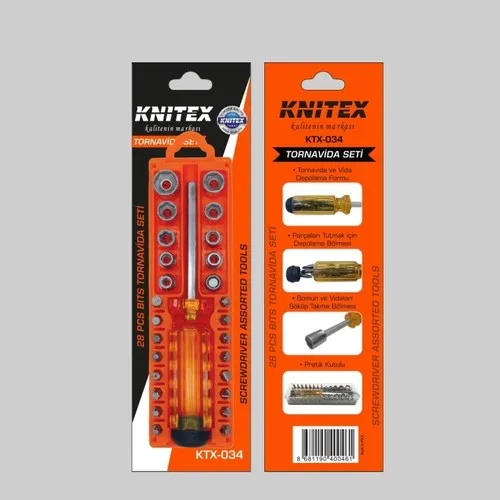 Knıtex 28'li Schroevendraaier Set